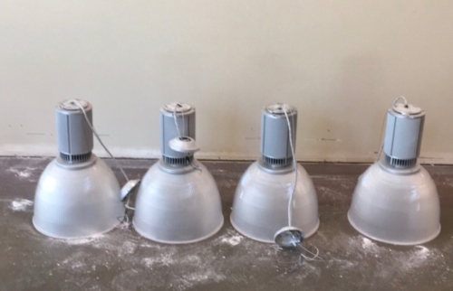 (4) Luminis 16&rdquo; Round Hanging Cannister LED Lights