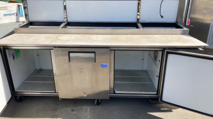 Industrial size True Refrigerated Prep Table