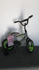 (1) 12” Huffy Rock It Biys Bike With Training Wheels