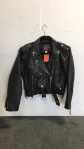 (1) Bikers Leather Stuff Vintage Women’s Leather Jacket