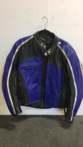 Joe Rocket Padded Motorcycle Leather Jacket