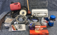 A Box Full of Various Household Parts