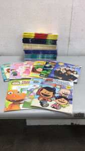 PBS KIDS Activity Workbooks. Curious George, Pinkaliscious & Peterrific, Odd Squad + others