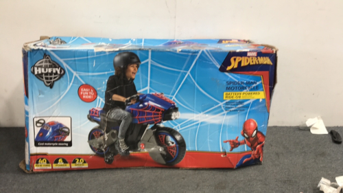 Huffy Spider Man Motorcycle