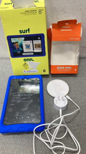 ONN. 8” Kid’s Tablet and Juice ONN. Charging Pad