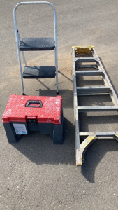 6’ Ladder, Step Stool and One Step / Tool Carrier