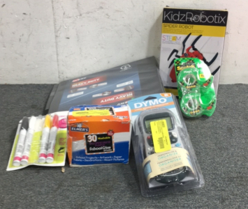 Dymo Label Maker, Kids Spider Robot, And More