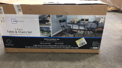 5-Piece Table and Chairs set