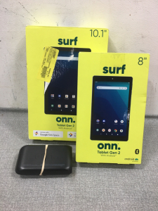Onn. Tablets 10.1&rdquo; & 8&rdquo;, Portable Charger