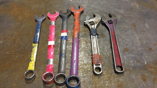 Assorted Wrenches