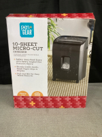 Pen Gear 10- sheet Micro Shredder