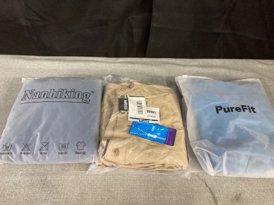 34x34 Hiking Pants, Pillow Cover, (2) Slip Covers