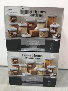 (2) Food container Sets