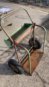 Cutting Torch Cart with Pneumatic Wheels