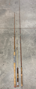 (3) Fishing Poles 6-6.5 Ft