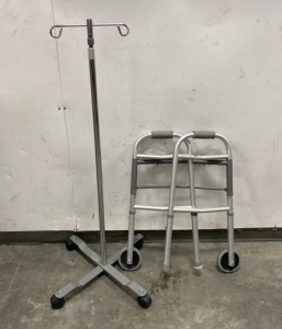 Guardian Walker and IV Rolling Stand