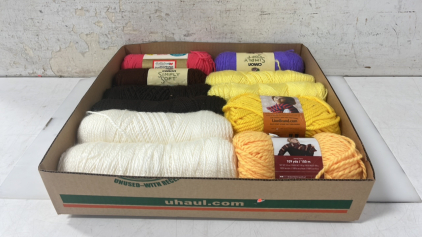 (11) Assorted Skeins of Yarn