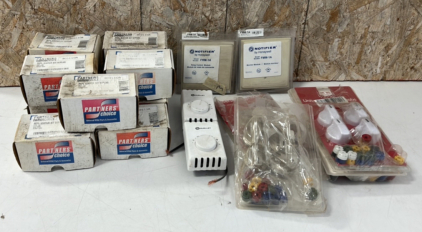 (11) Igniter Kits with Plug, Relay Control Module, Monitor Module, (4) Sets of Range Knobs, and (2) Thermostats