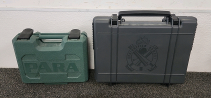 (2) Hard-shell Hand Gun Cases