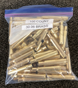 (100) 30-06 Brass Casings