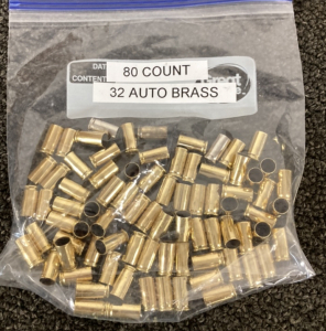 (80) .32 Auto Brass Casings