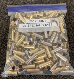 (200) .38 Special Brass Casings