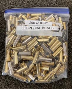 (200) .38 Special Brass Casings