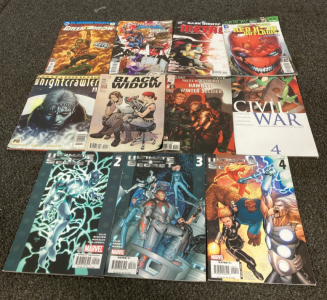 Assortment Of DC Comic Books