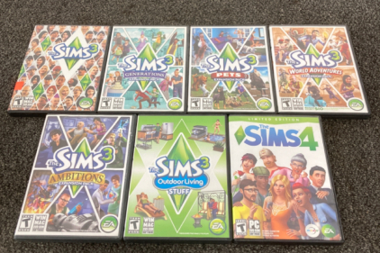 Sims 3 And 4 With Expansion Packs