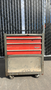 26.25" W x 17.5" D x 32.25" H Craftsman Tool Chest on Wheels (Drawers are Locked)