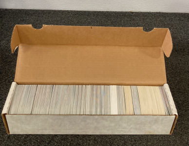 Box Of Assorted Baseball Cards