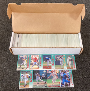 Box Of Assorted Baseball Cards
