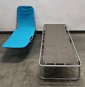 Cot & Folding Lounge Chair