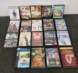 Assortment of DVDs