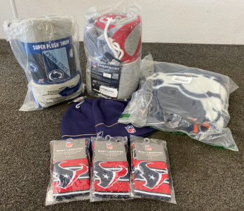 Assorted NFL Sports Memorabilia
