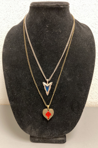 Arrow And Heart Necklaces