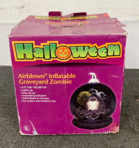 Halloween Inflatable Graveyard Zombie