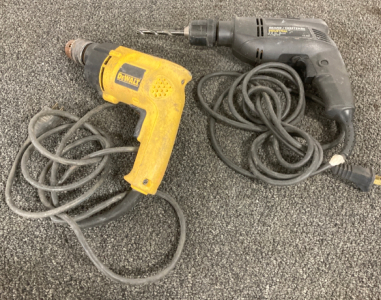 DeWALT Hammer Drill And Craftsman Industrial Drill