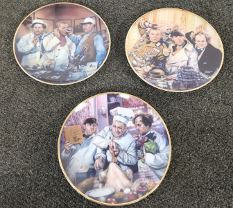 The Three Stooges Plate Set