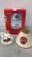 Coca-Cola Polar Bear Table Lamp