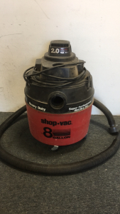 (1) Shop-Vac 8-Gallon Shop vac 2hp