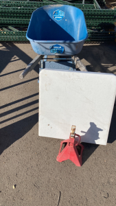 Wheelbarrow , Folding Table and Jack Stand