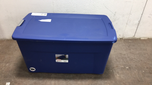 45gal wheeled tote bin