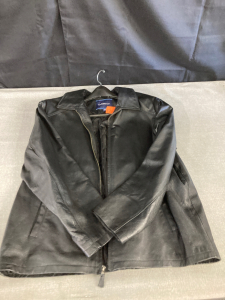 Croft and Barrow Leather Coat- Size: Large