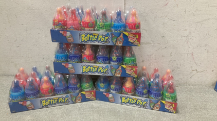 (4) packages of (18) count Baby Bottle Pop candies