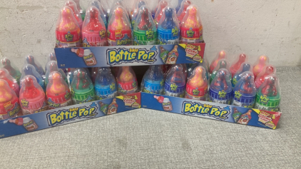 (3) Packages of (18) Count Baby Bottle Pop Candies