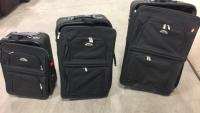 (3) Bob Mochie Suitcases