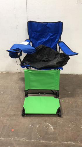 Versalite Folding Arm Chair, The Stadium Chair + Bag.