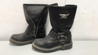 Harley Davidson Leather Boots Mens size 9