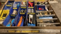 Drawer with corner rounding endmills and Miscellaneous hardware